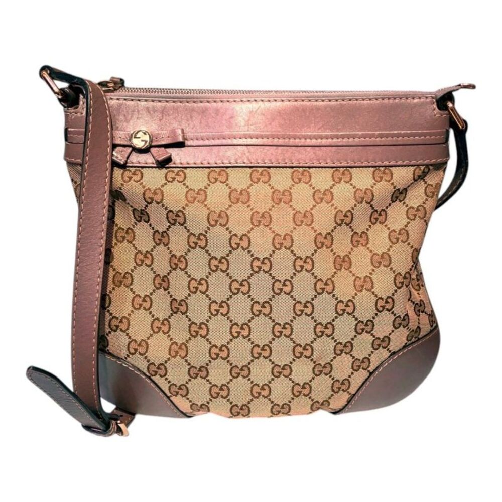 Gucci Mayfair Canvas Shoulder Bag